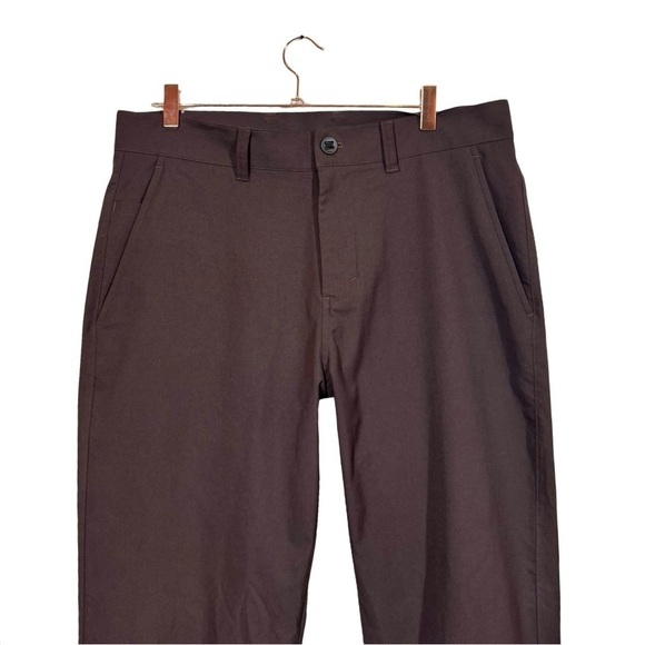 Lululemon Men's Slim-Tapered Heavy Twill Trouser in Espresso M5AYDS - Picture 8 of 15